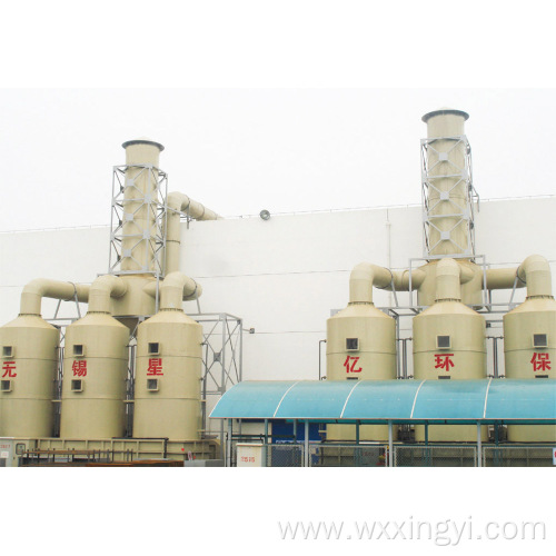 Electroplating waste gas treatment equipment